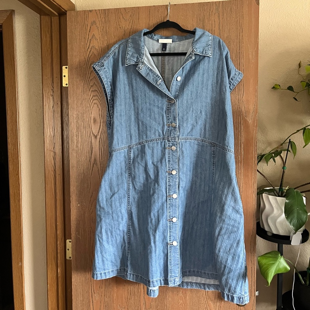 Universal Thread Blue Denim Mini Dress
